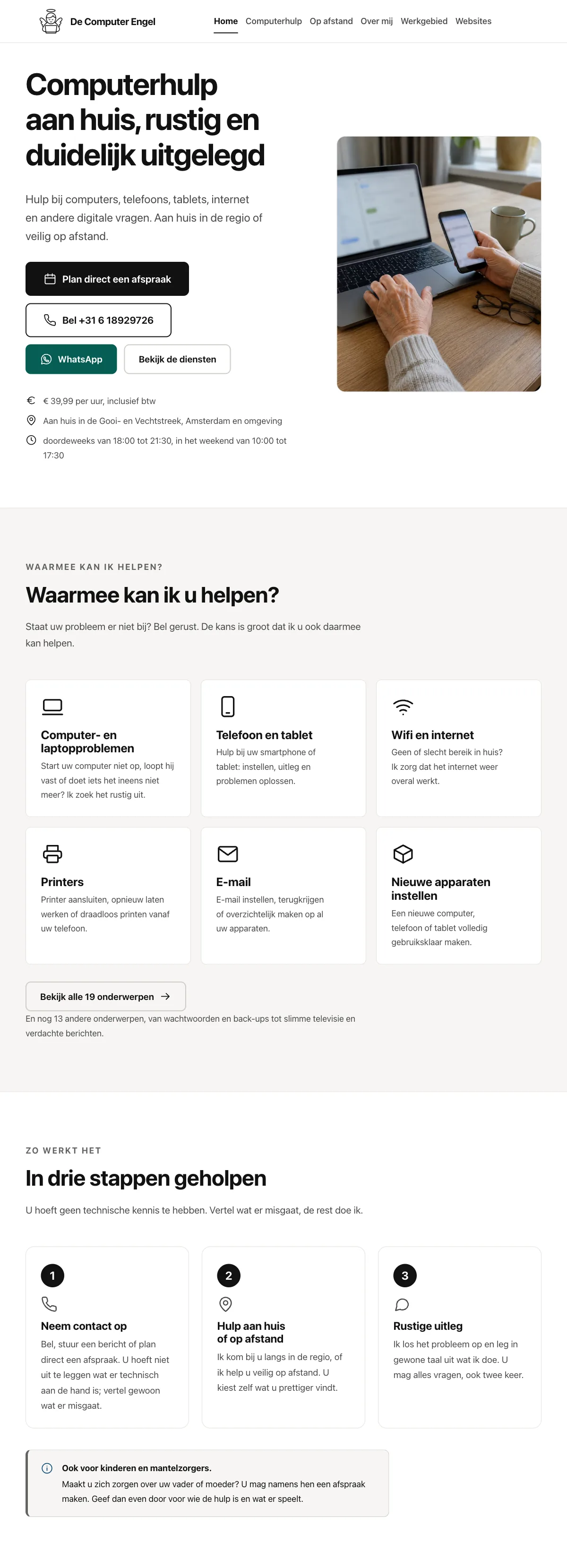 De Computer Engel — decomputerengel.nl